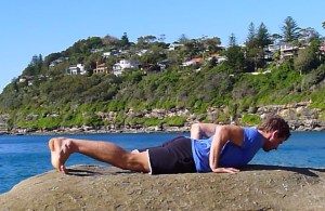 Pop-Up Push-Up start/finish position