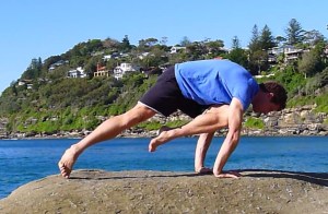 KOA Plank - Halfway Position Knee to Opposite Elbow